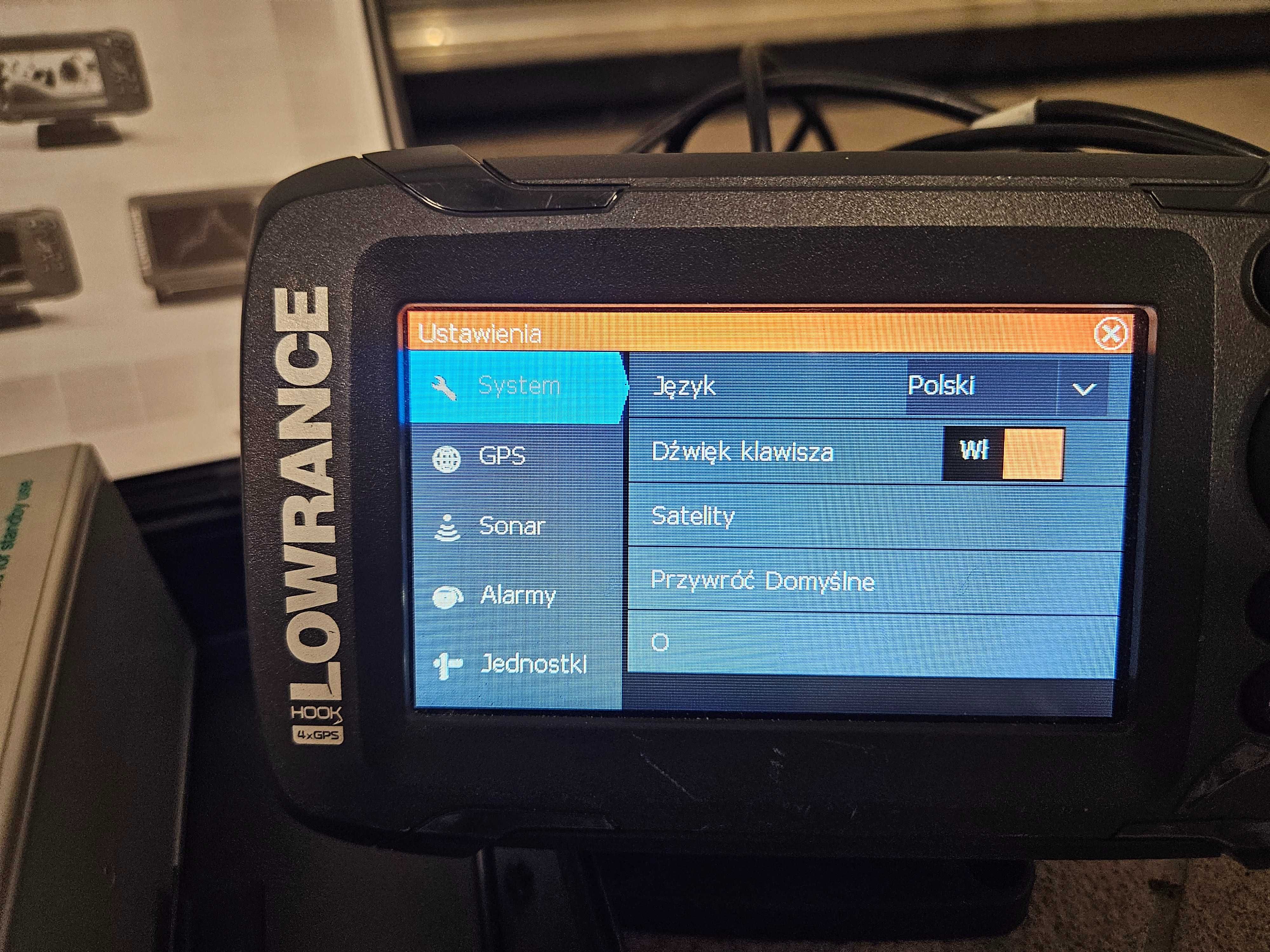 Echosonda LOWRANCE HOOK2 4x. GPS