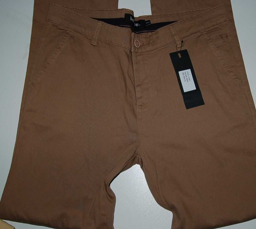 BEHYPE W36 L34 PAS 98 spodnie męskie z metką z elastanem