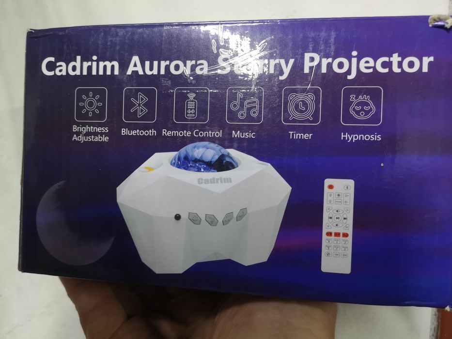 projektor gwiazd led 3 w 1 zorza polarna