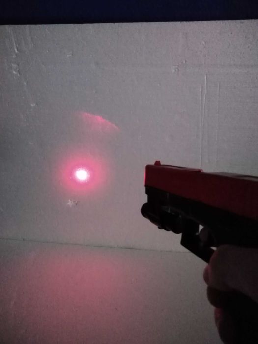 Pistola Glock Mola + Laser + Carregadores + Esferas Gel