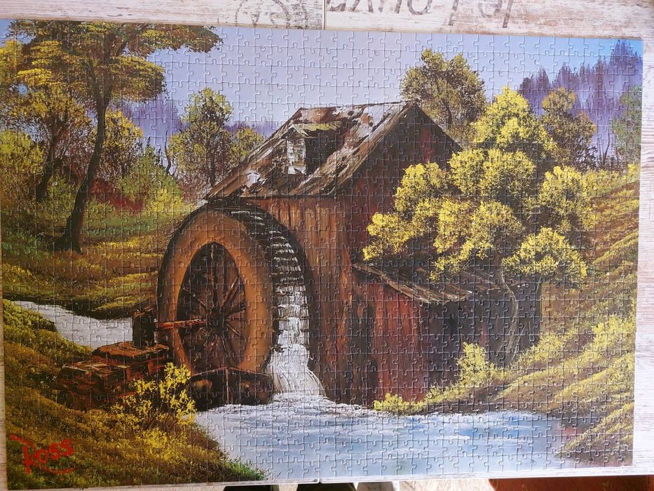 Красивенні пазли- пейзажі, 1000 деталей