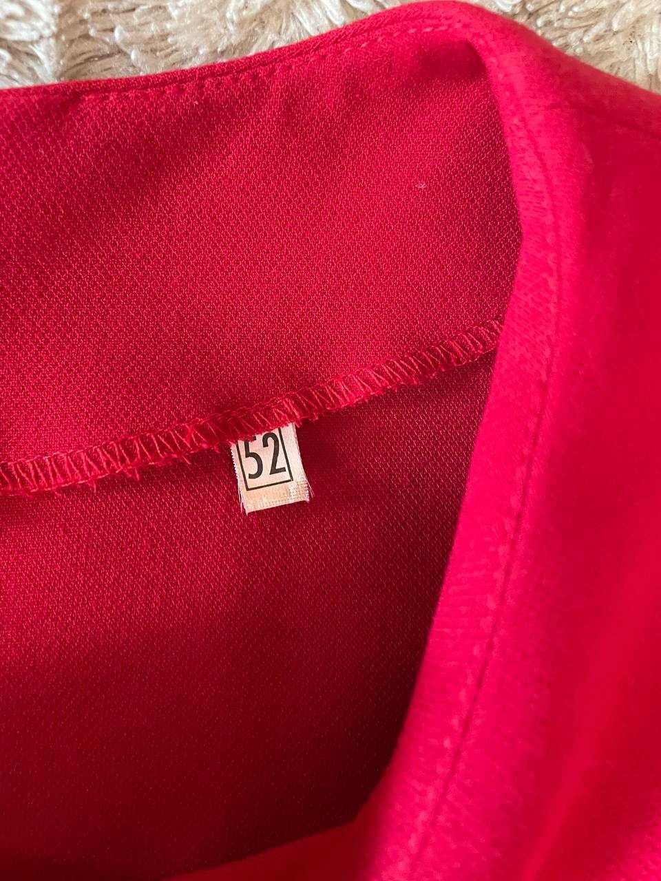 Червона сукня 52 розміру