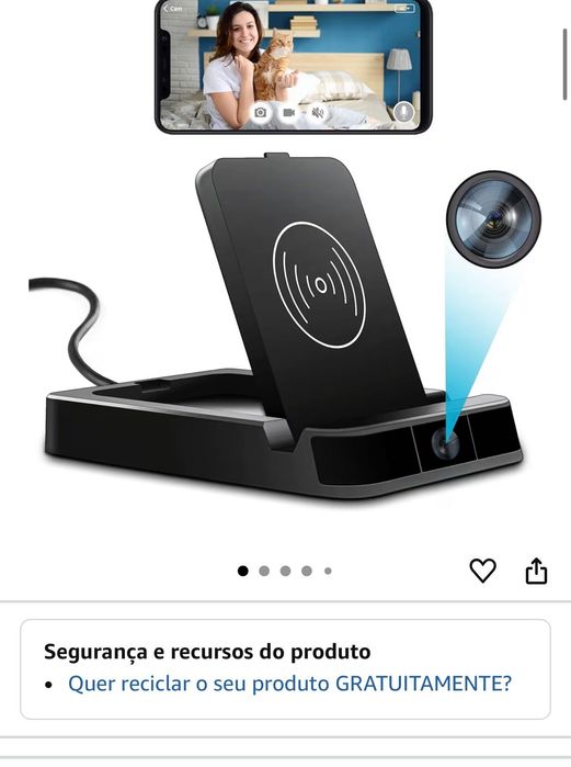 Câmera Vigilância Oculta