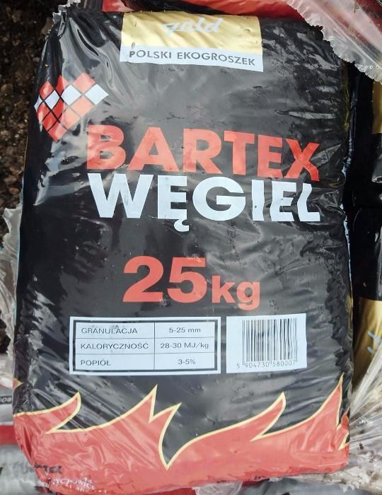 BARTEX Ekogroszek GOLD 27-29 MJ/kg workowany