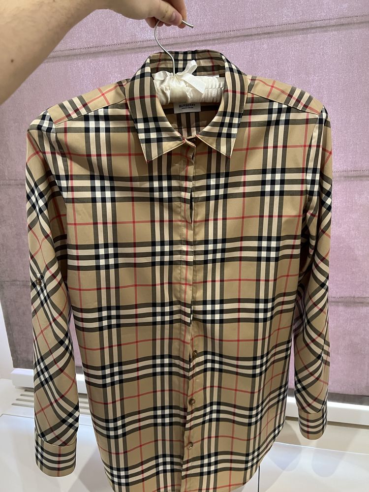 женская рубашка burberry