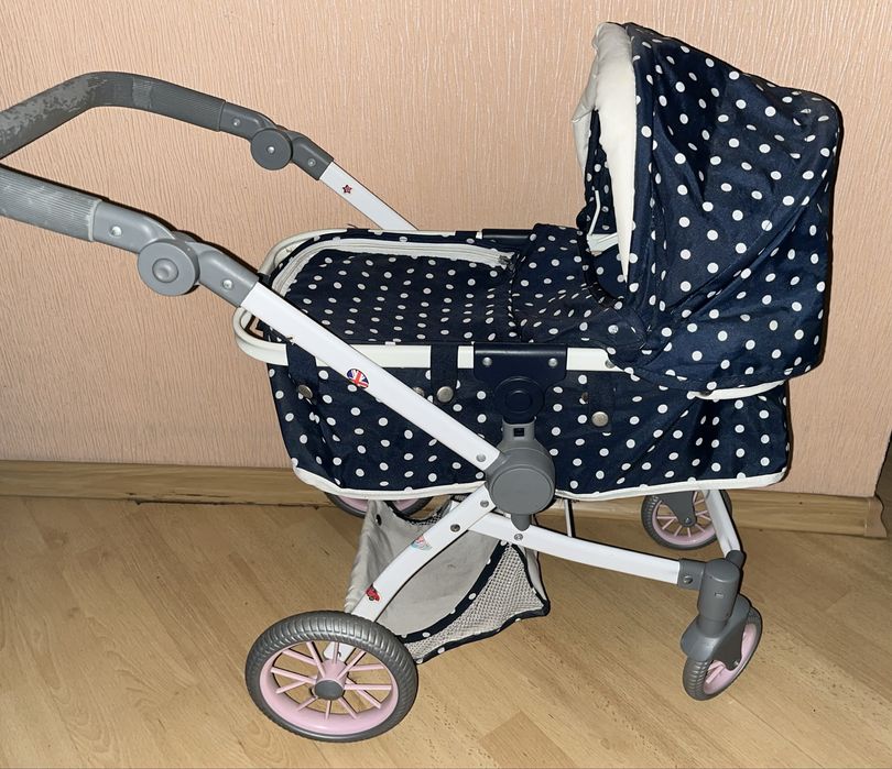 Дитячий візочок для ляльки. Коляска  для пупсиків