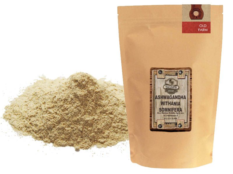 Ashwagandha żeń szeń Indyjski, aszwaganda, ashwaganda hurtowo 5 kg