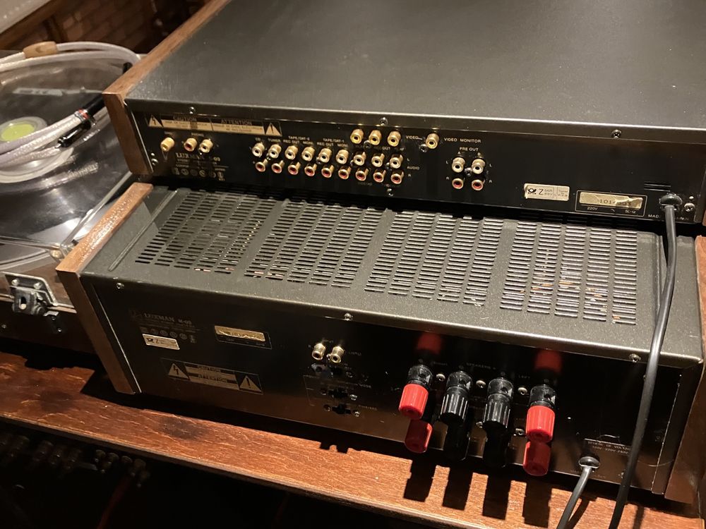 zestaw HI-FI przedwzmacniacz Luxman C03 + końcowka mocy Luxman M03