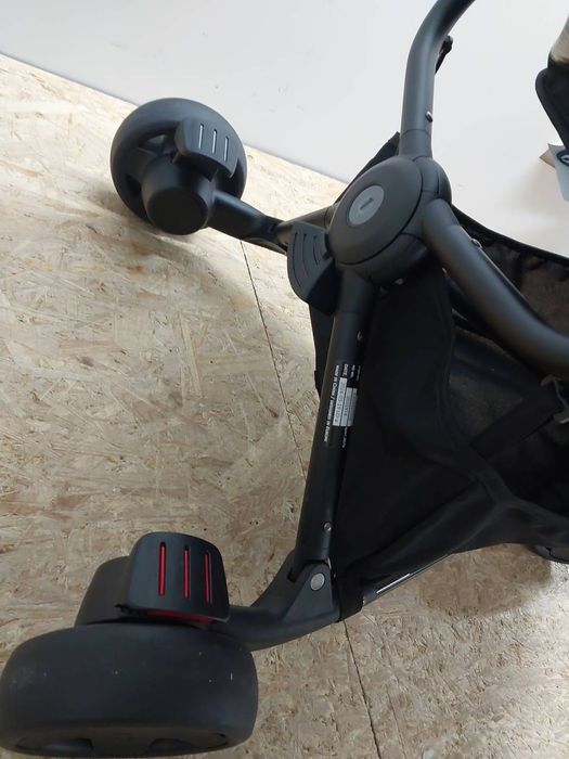 Wózek Spacerowy Dziecięcy Quinny Zapp Flex Czarny Spacerówka