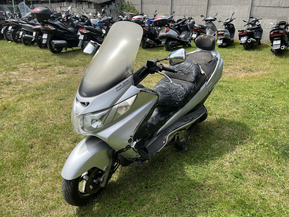 Suzuki Burgman 400 k4 k6 03- czasza silnik lagi osłony owiewki kokpit