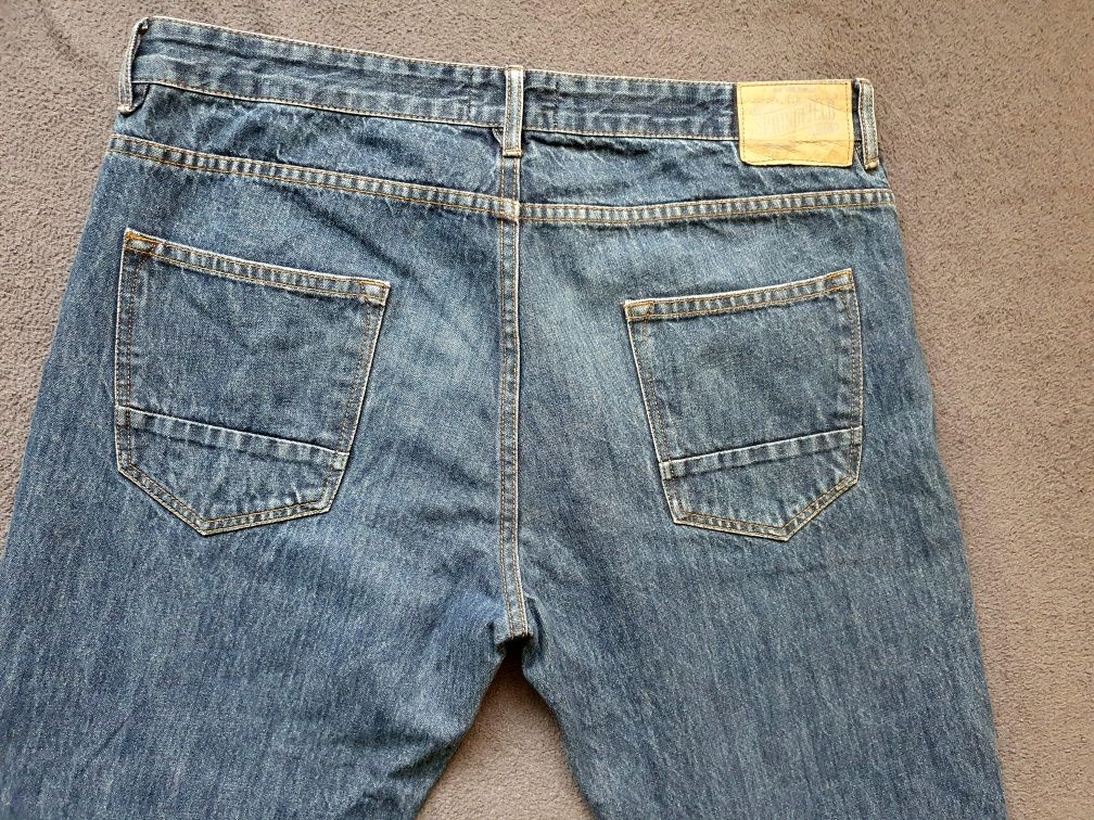 Riposte spodnie męskie W38 niebieskie jeansy polecam