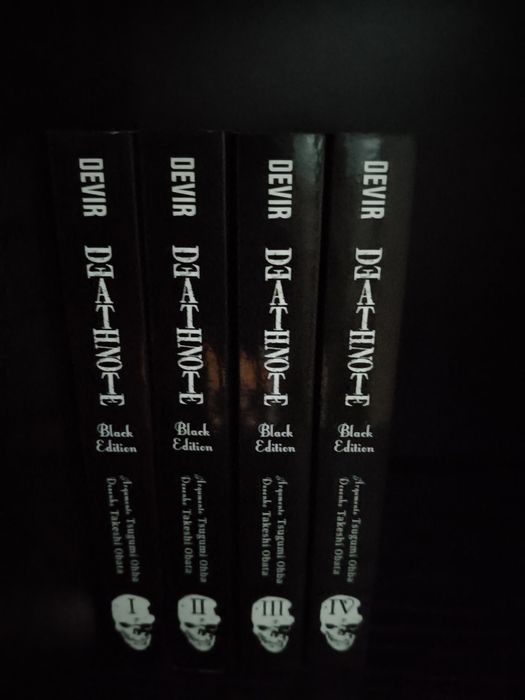Manga Death note vol 1 ao 4