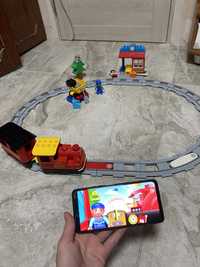 Конструктор Lego Duplo поезд паровоз 10874 железная дорога