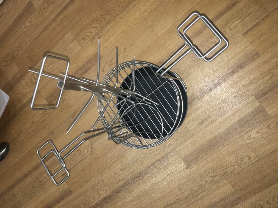 Аксессуары для тандыра.Набор 4 в 1 для тандыра.Шампура.