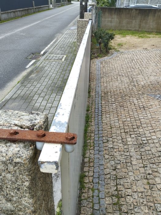 Portão em ferro maciço