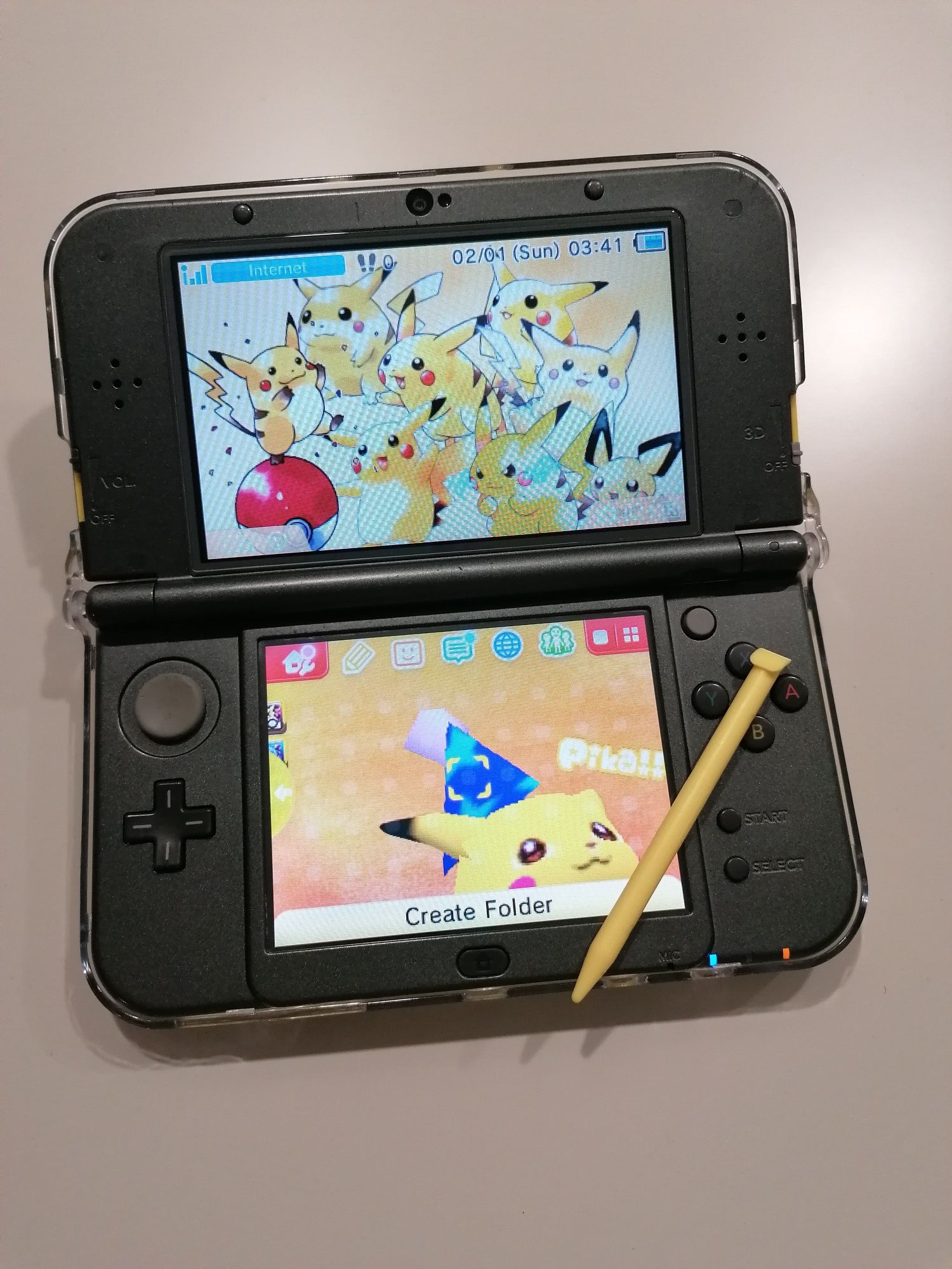 New Nintendo 3DS XL Ecrã IPS 32GB Homebrew