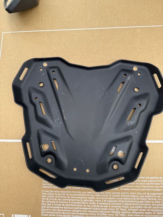 Retrovisores e placa + suporte da VFR MOTO