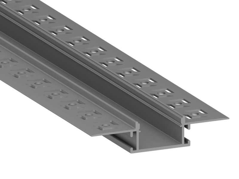 Профіль для LED стрічки під гіпсокартон шпаклівку АЛ-21, АЛ-114 анодов