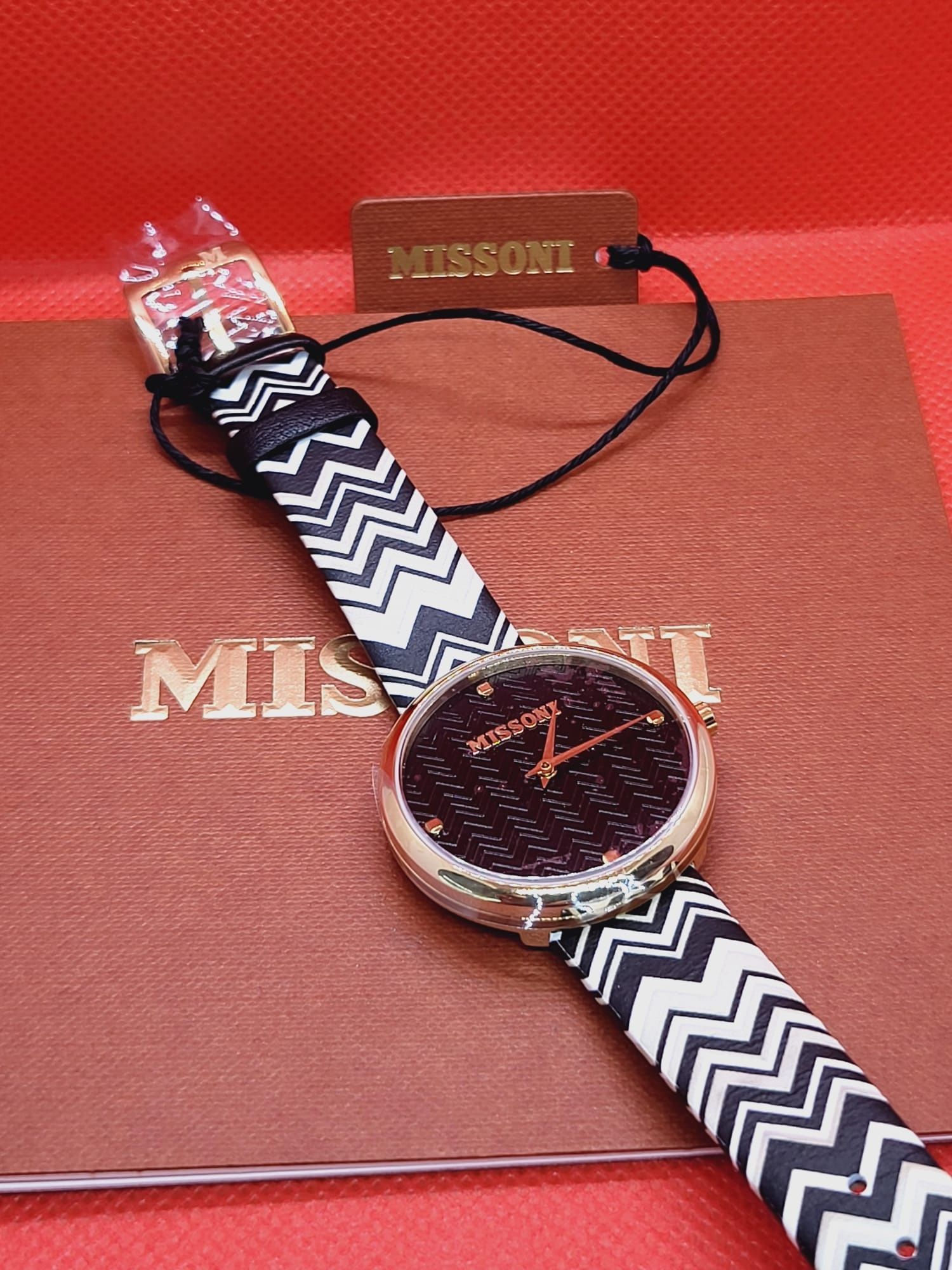 Zegarek Missoni M1/MWY200320 pozłacany