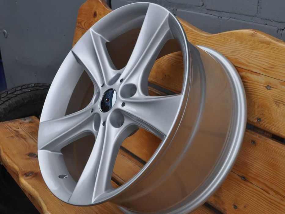 Srebrne felgi R18 5X120 BMW 5 E39 E60 E61 F10 7 E65 E66 F01 F02 F03