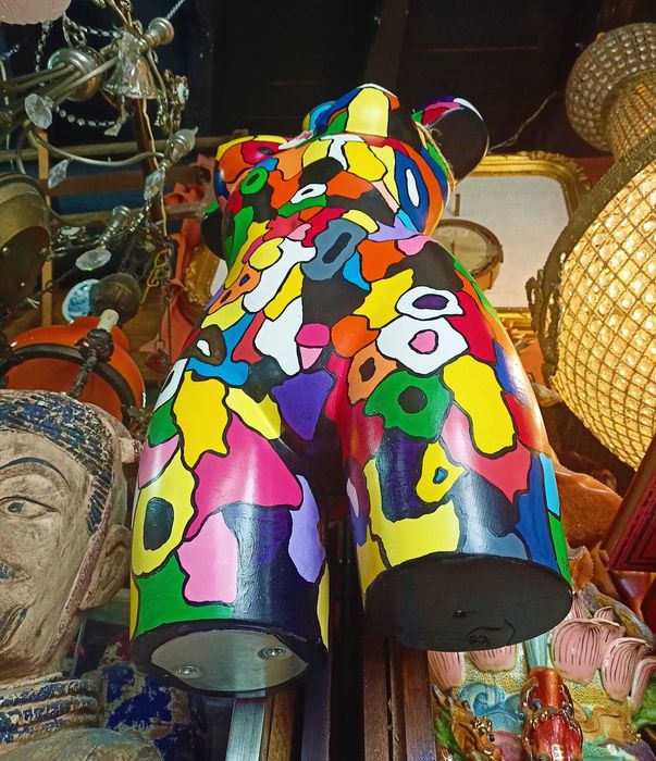 Manequim Pintado Mão Patrícia Medeiros