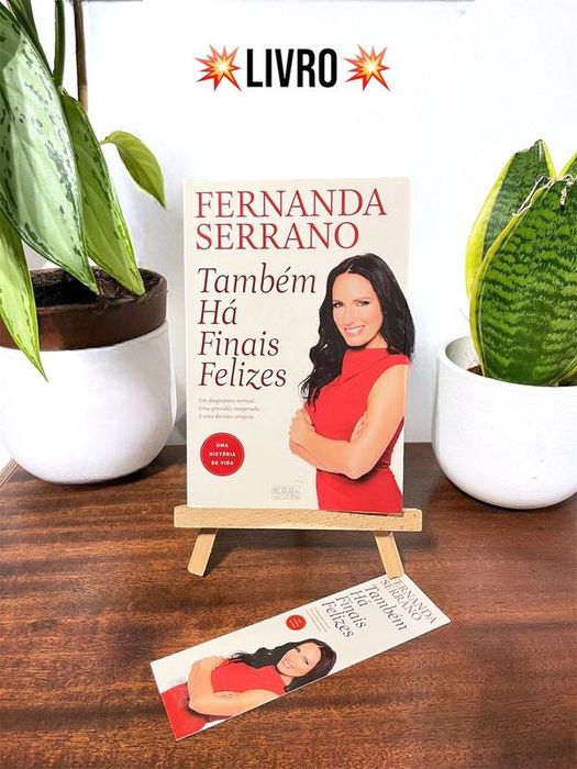 Livro Também Há Finais Felizes- Fernanda Serrano Novo
