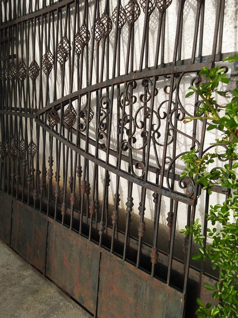 Brama ozdobna metalowa wjazdowa