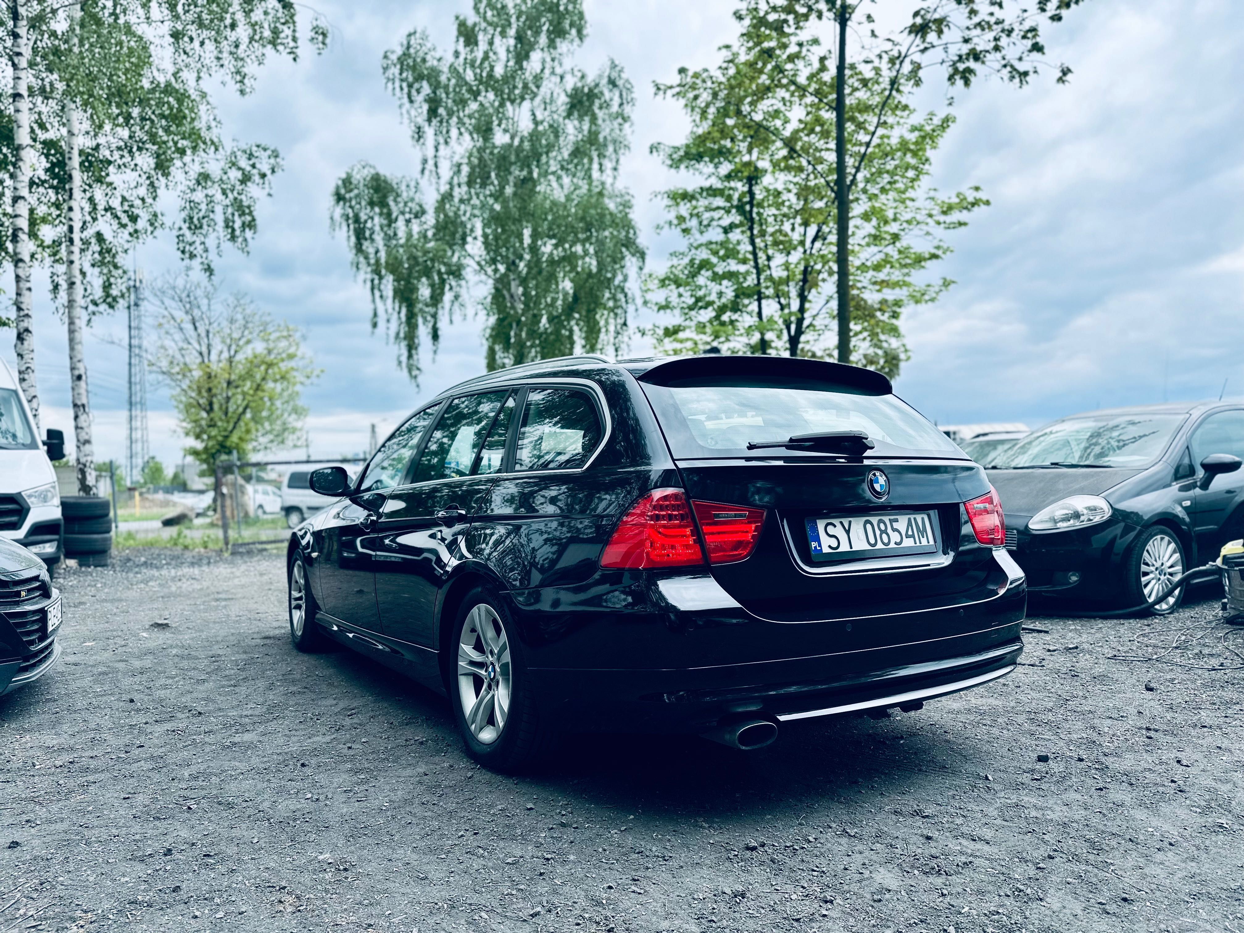 BMW 320D E91 2011r. 2.0D 163KM LIFT Brązowe Skóry Xenon USB AUX