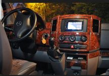 Mersedes Sprinter 2006 2013 декоративні накладки на панель декор салон