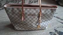 Duża stylowa torba kuferek na ramię w stylu Louis Vuitton Paris