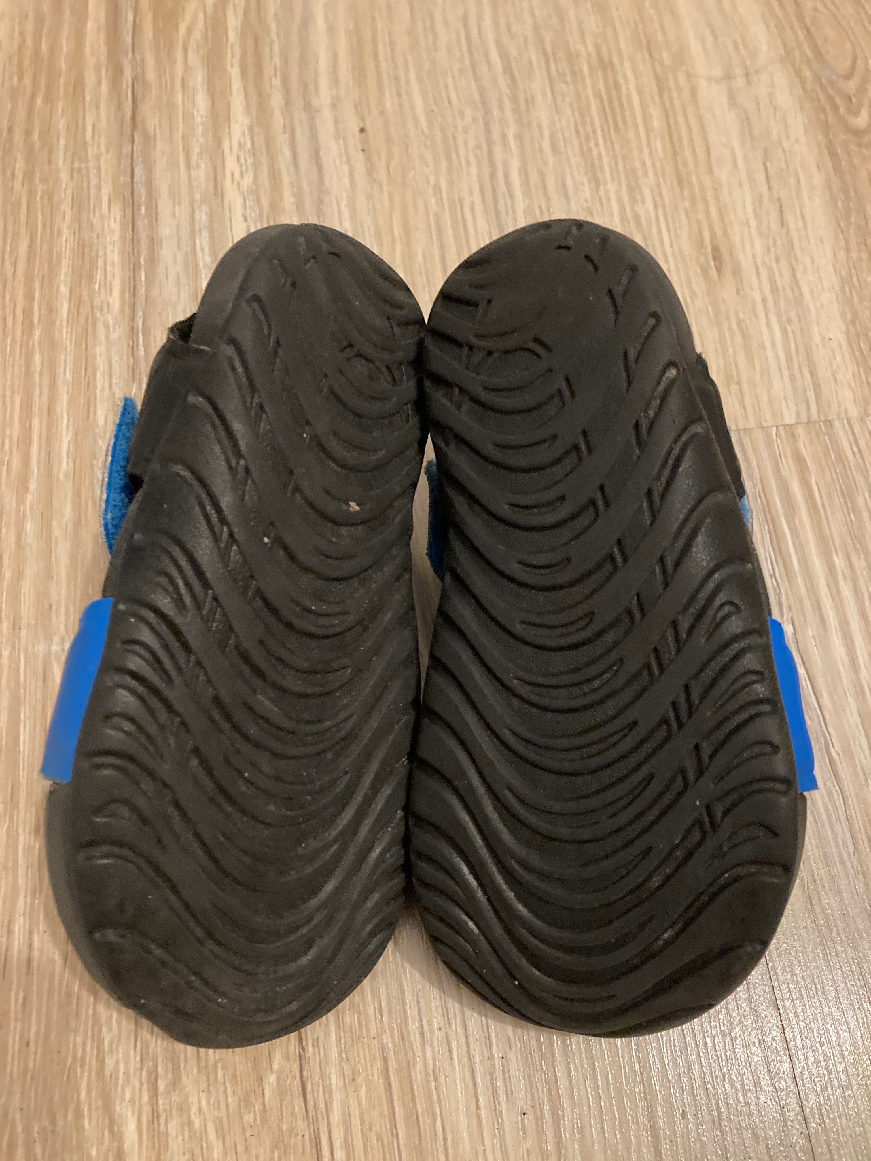 Sandały Nike 22 sunray protect piankowe niebieskie wygodne lekkie