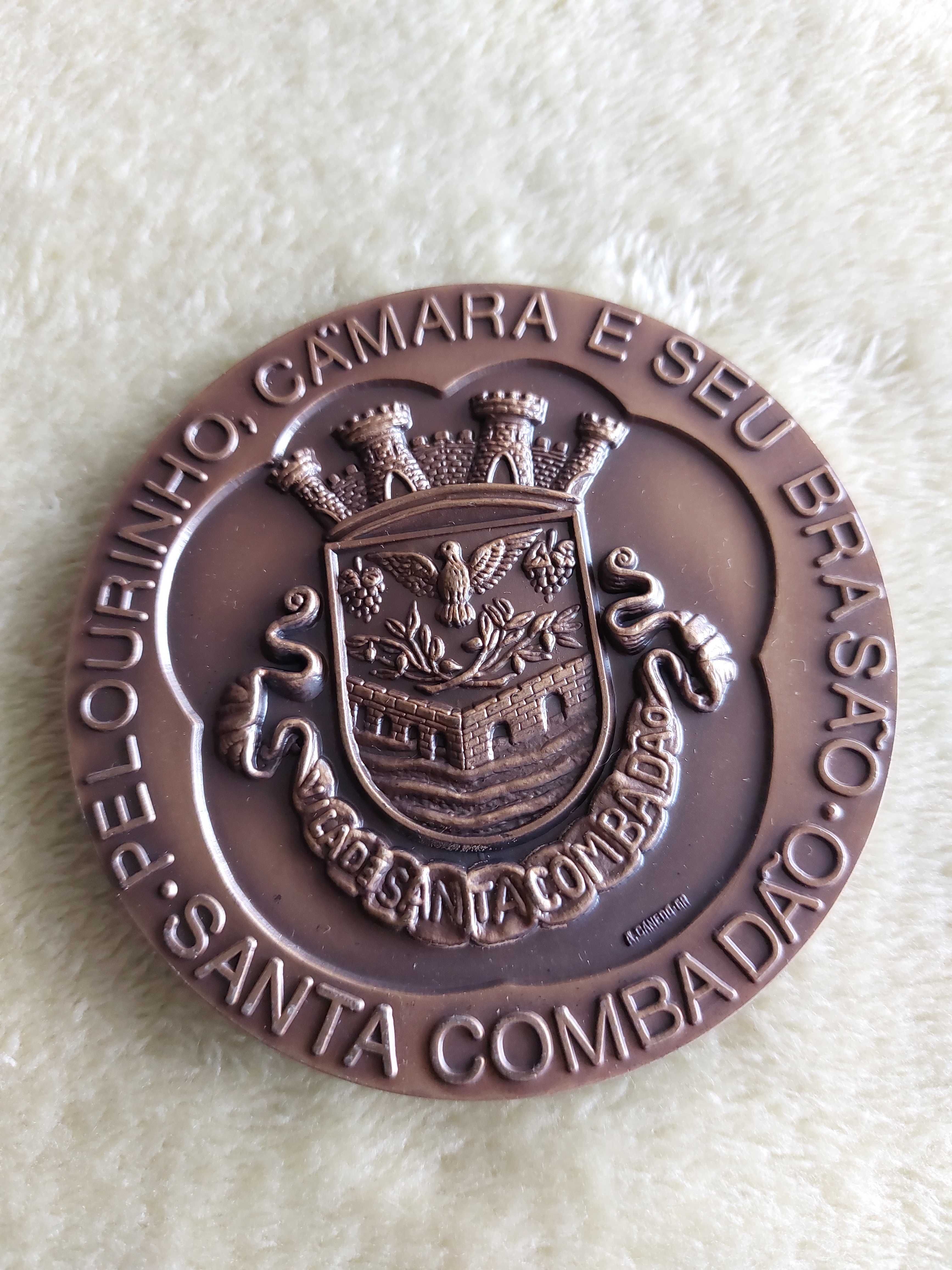 Medalhas Santa Comba Dão - Pelourinho, Câmara e seu Brasão