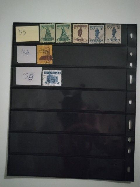 Znaczki pocztowe polskie od 1945r do 1956r stare