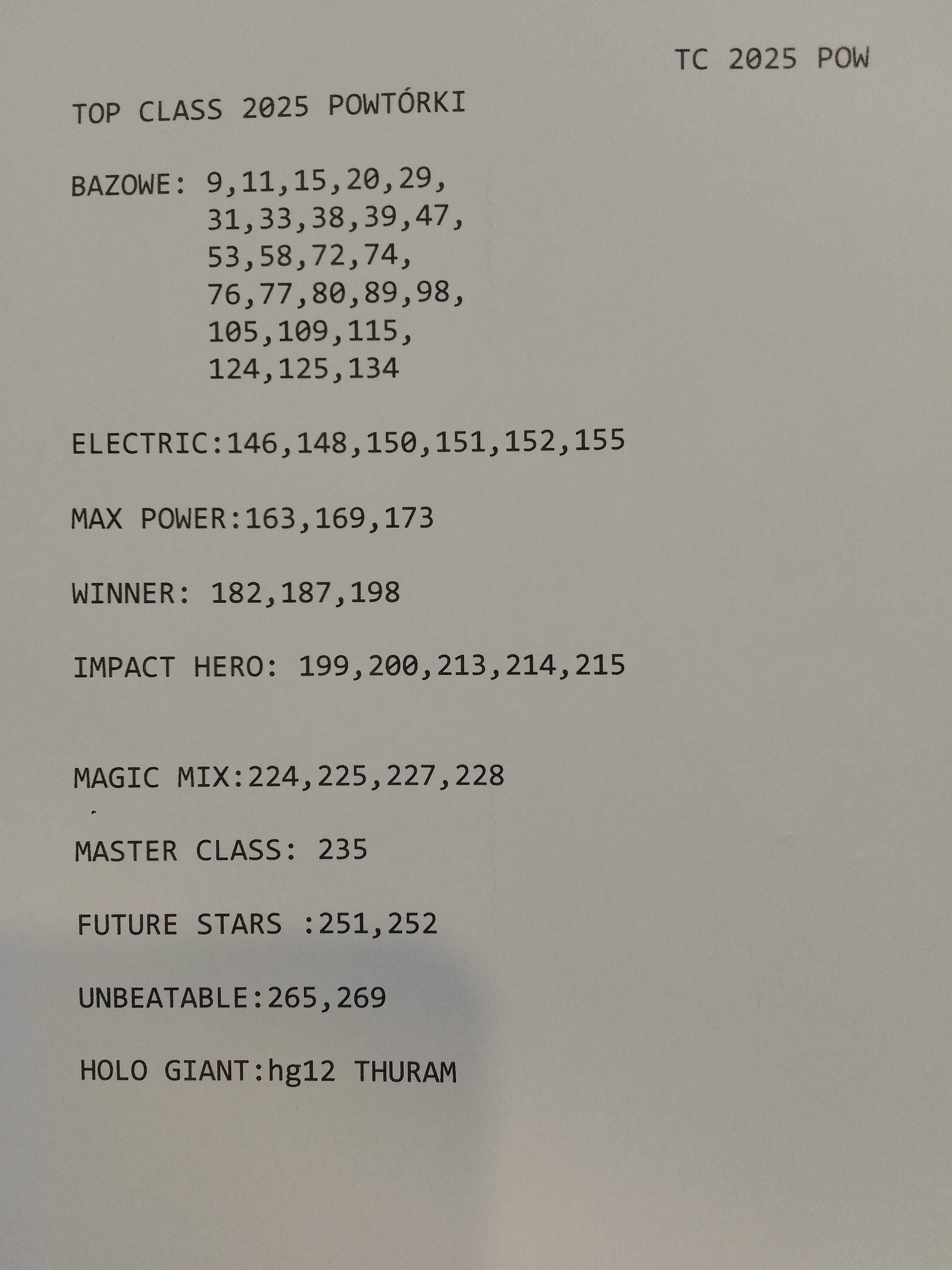 Karty piłkarskie Top Class 2025