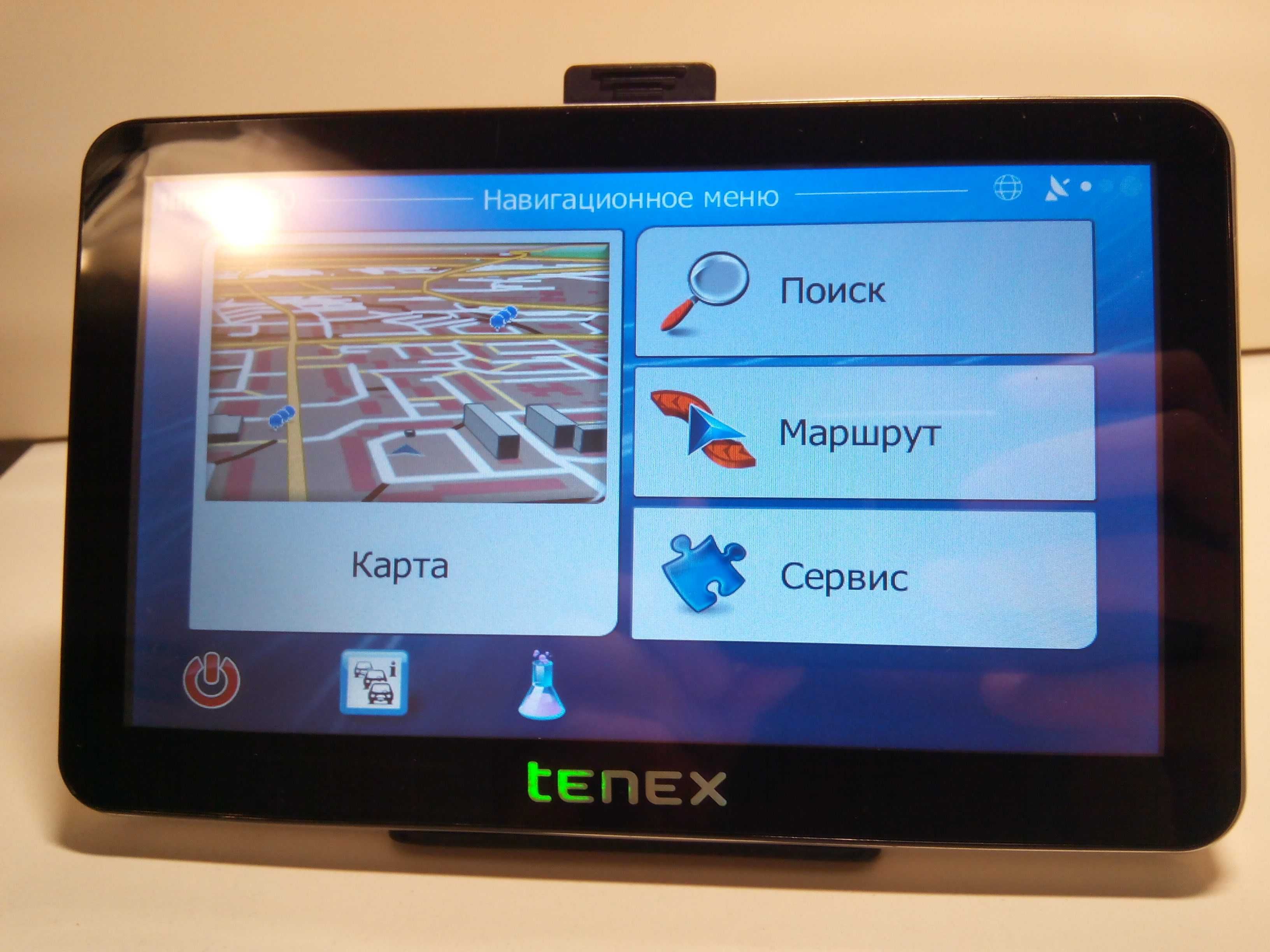 GPS навігатор Tenex, IGO Truck! Оновлені карти 2025р!