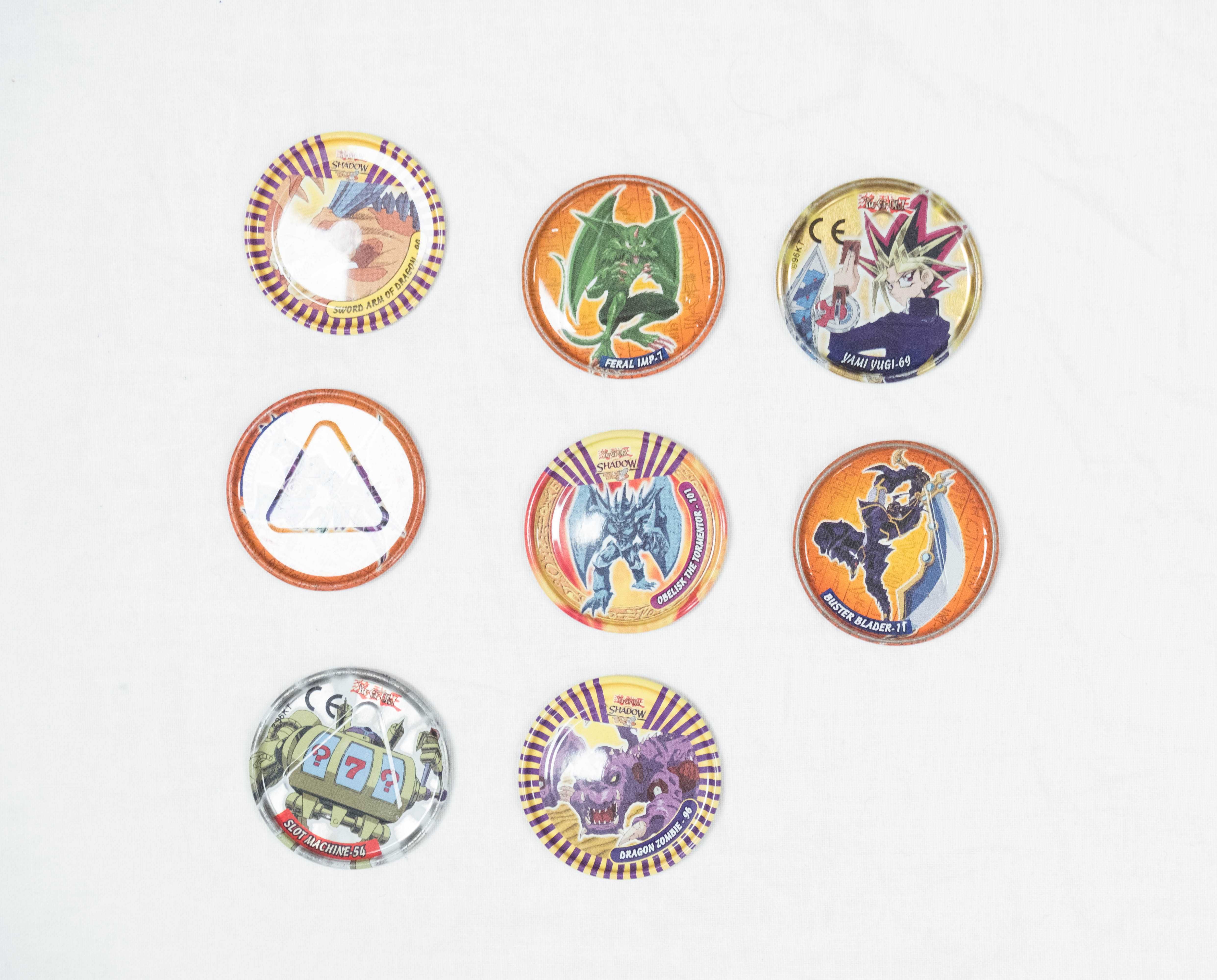 Pokemon metal Tazo Tazos zestaw 8 szt.