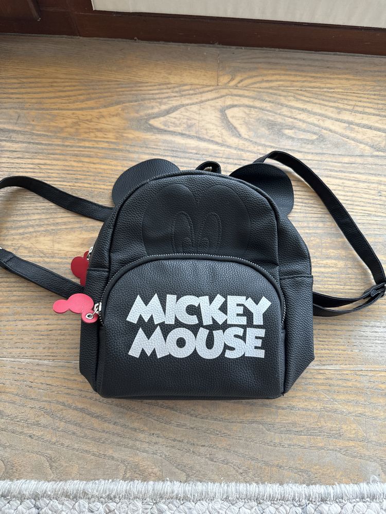 Plecak skora ekologiczna/skan Mickey mouse