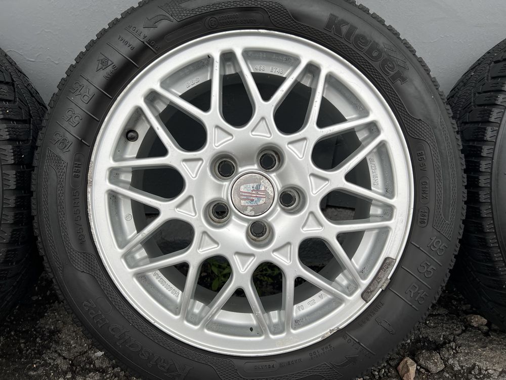 Диски 458 BBS 5*100 r15 Volkswagen Golf Skoda Fabia Octavia Tour Seat