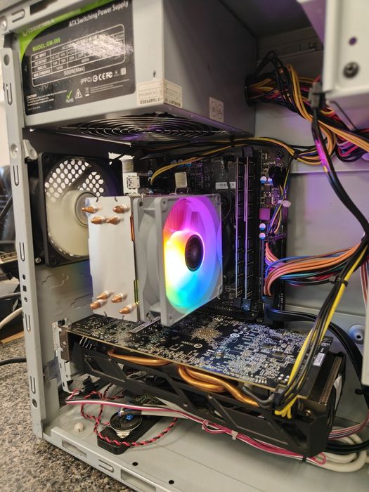 Игровой ПК i5 4590/RX 580-8Gb/SSD 240Gb/DDR3-16Gb Магазин NEON