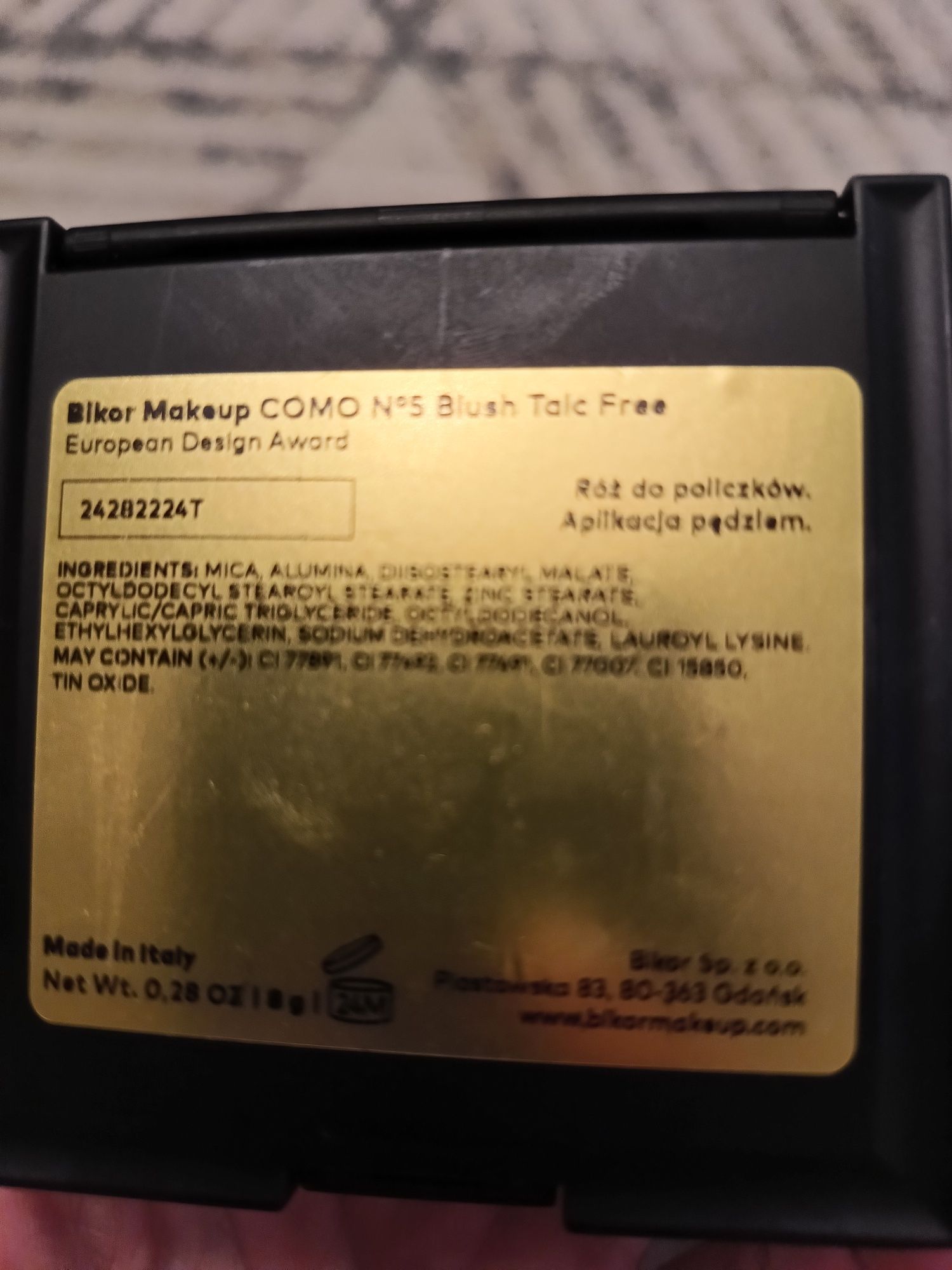 Róż Bikor Makeup Como nr 5