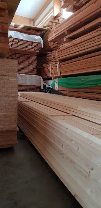 Kantówka/Deska elewacyjna ŚWIERK 24x68 mm profil ROMB