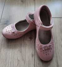 Buty balerinki baleriny różowe 29