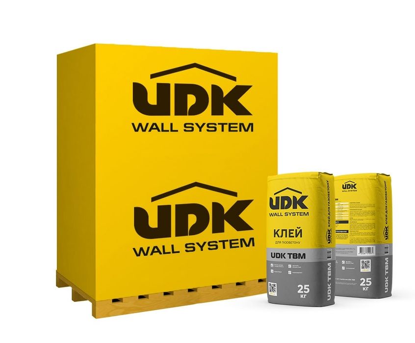 Газобетонні блоки UDK, YTONG