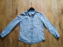 Koszula jeans r. 134,140