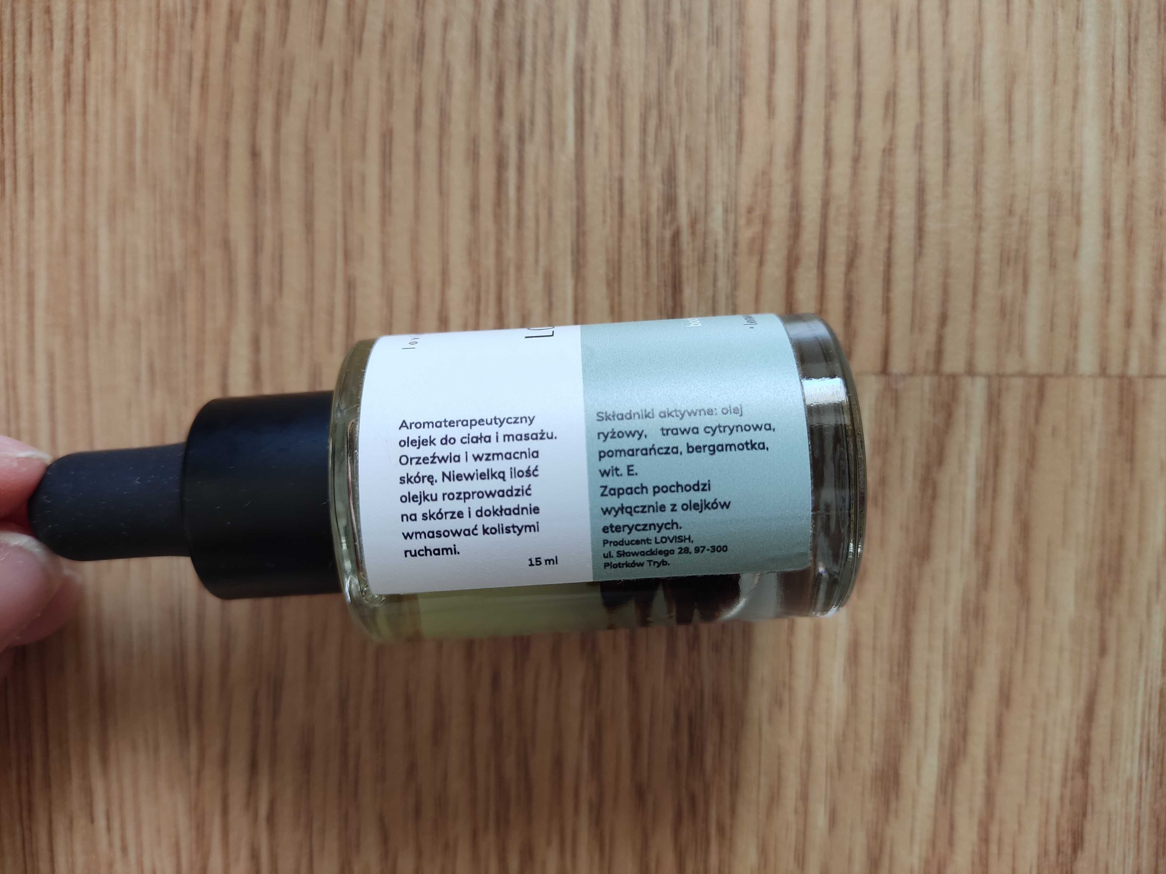 Olejek do masażu ciała Lovish 15 ml