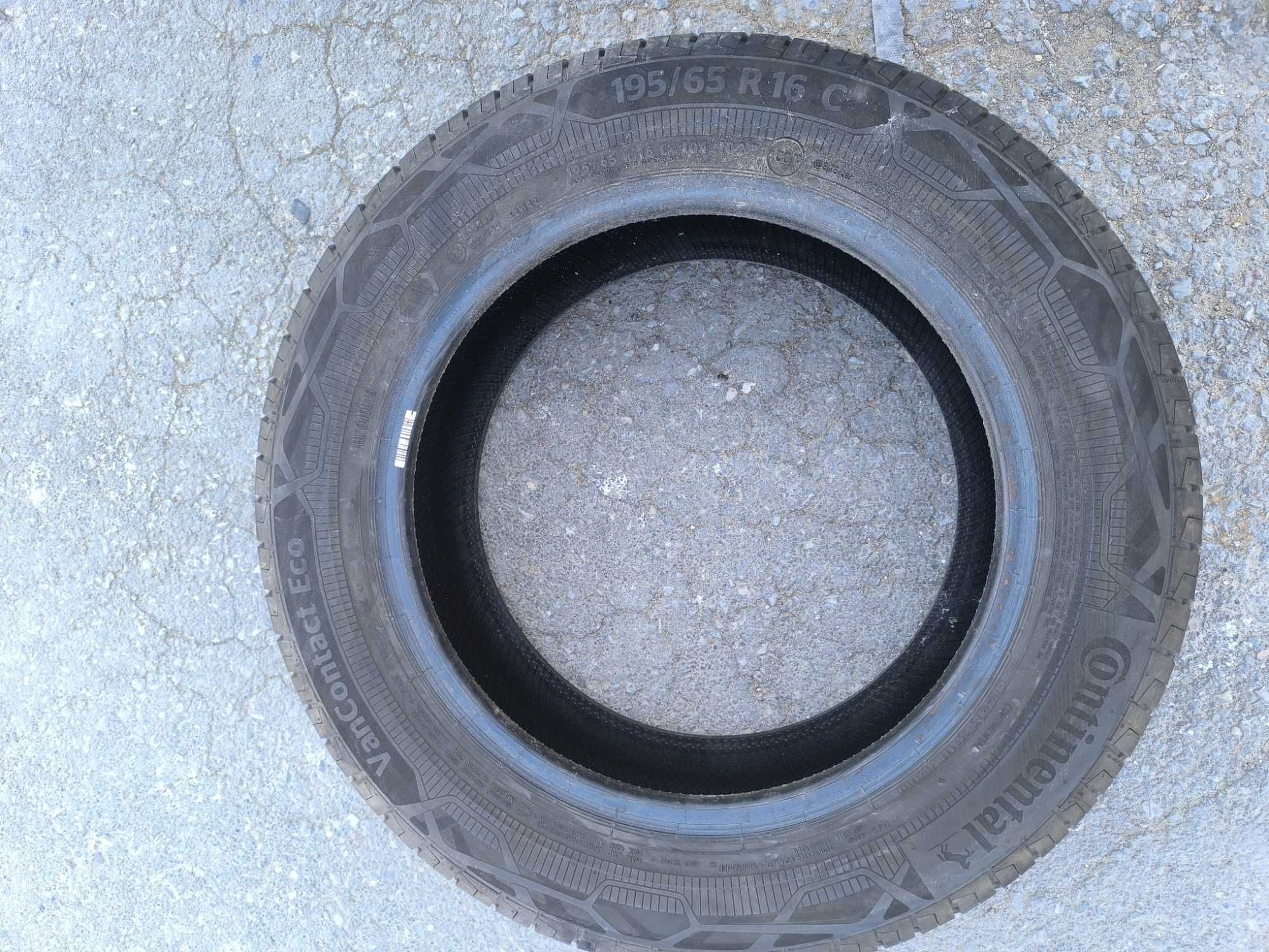 Cena ostateczna !! Continental VanContact Eco 195/65 R16C 2szt