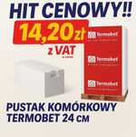 Pustak komórkowy TERMOBET 24 cm