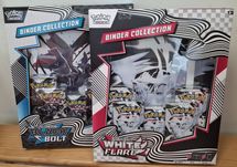 Binder Collection White Flare/Black Bolt