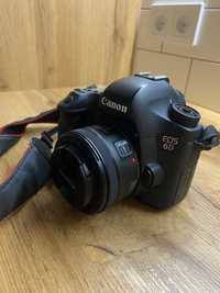 Canon EOS 6D + обʼєктив canon EF 50mm f1.8