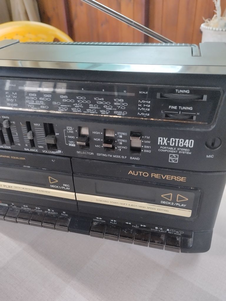 Музыкальный центр Panasonic RX-CT 840.